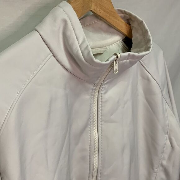 Columbia Ivory Soft Shell Fleece Lined Full Zipper Jacket Size 3X - Picture 3 of 16